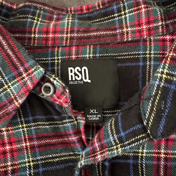 RSQ Tillys 90s Vintage Flannel - Picture 2 of 3
